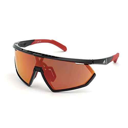 Sunglasses Adidas Sport SP 0001 01L Shiny Black/Roviex Mirror Lens + 2nd Orang